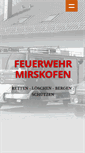 Mobile Screenshot of feuerwehr-mirskofen.de